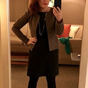 ASOS Gold/Brown tweed jacket